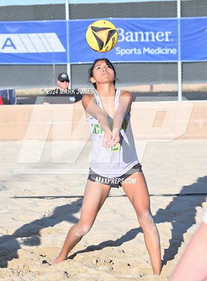 Thumbnail 2 in Coconino vs. Canyon del Oro (AIA DII Pairs Round 1 Playoff) photogallery.