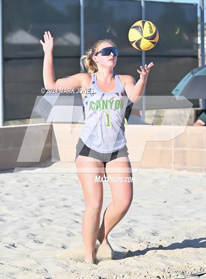 Thumbnail 3 in Coconino vs. Canyon del Oro (AIA DII Pairs Round 1 Playoff) photogallery.