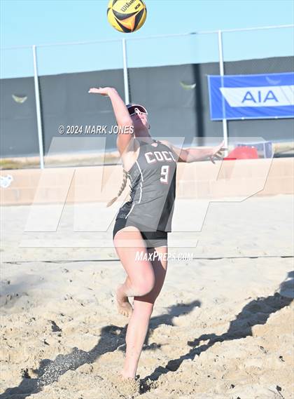 Thumbnail 3 in Coconino vs. Canyon del Oro (AIA DII Pairs Round 1 Playoff) photogallery.