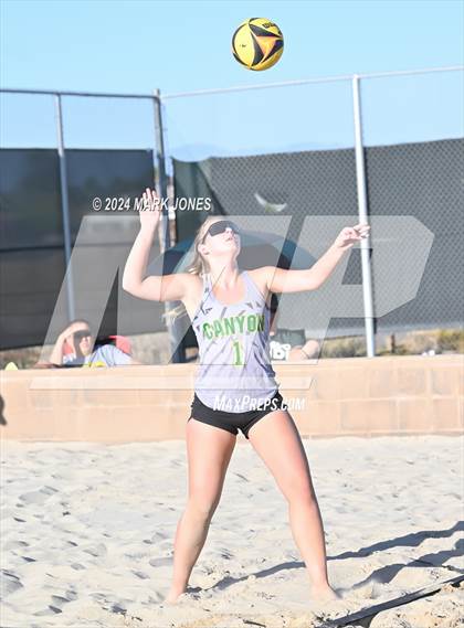 Thumbnail 1 in Coconino vs. Canyon del Oro (AIA DII Pairs Round 1 Playoff) photogallery.