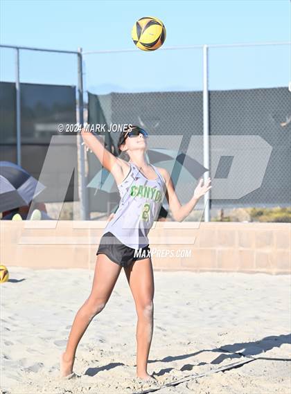 Thumbnail 3 in Coconino vs. Canyon del Oro (AIA DII Pairs Round 1 Playoff) photogallery.