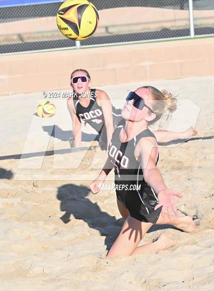 Thumbnail 2 in Coconino vs. Canyon del Oro (AIA DII Pairs Round 1 Playoff) photogallery.