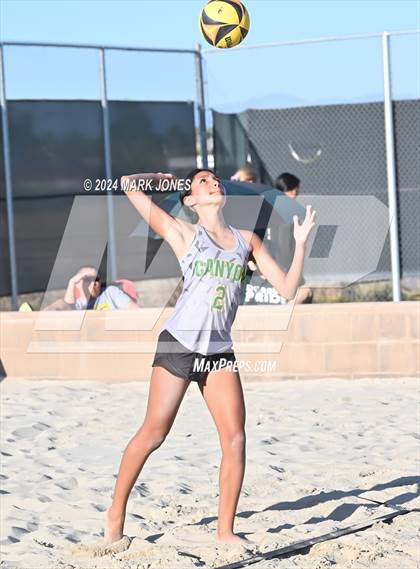 Thumbnail 1 in Coconino vs. Canyon del Oro (AIA DII Pairs Round 1 Playoff) photogallery.