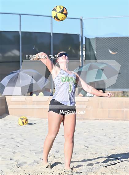 Thumbnail 1 in Coconino vs. Canyon del Oro (AIA DII Pairs Round 1 Playoff) photogallery.