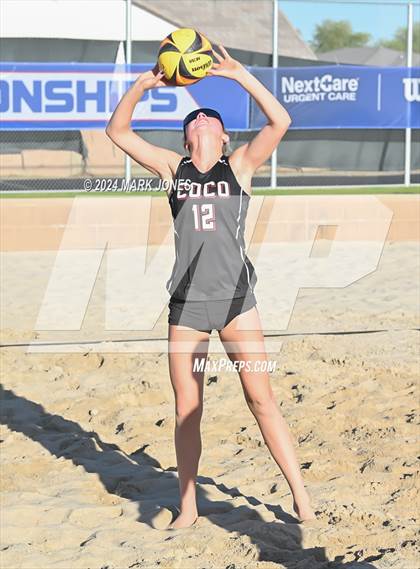 Thumbnail 1 in Coconino vs. Canyon del Oro (AIA DII Pairs Round 1 Playoff) photogallery.