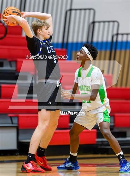 Thumbnail 2 in Community School of Davidson vs West Iredell (North Iredell Holiday Classic) photogallery.