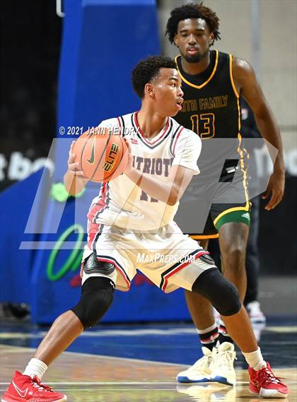 Thumbnail 1 in Oak Cliff Faith Family Academy vs. Liberty (Tarkanian Classic) photogallery.