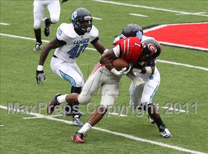 Thumbnail 1 in Camden County vs. Glenville (Kirk Herbstreit National Kickoff Classic) photogallery.