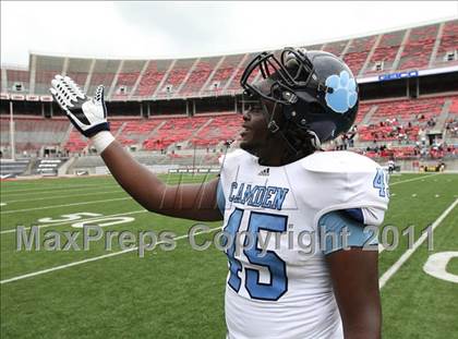 Thumbnail 2 in Camden County vs. Glenville (Kirk Herbstreit National Kickoff Classic) photogallery.