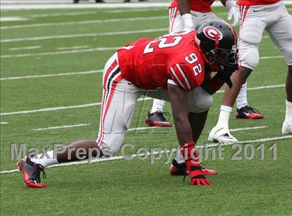 Thumbnail 1 in Camden County vs. Glenville (Kirk Herbstreit National Kickoff Classic) photogallery.