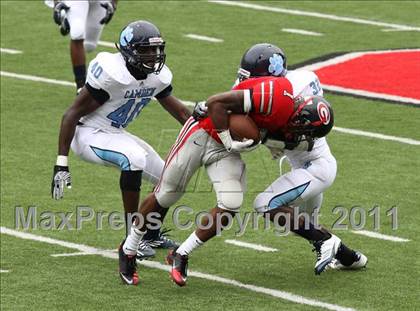 Thumbnail 3 in Camden County vs. Glenville (Kirk Herbstreit National Kickoff Classic) photogallery.