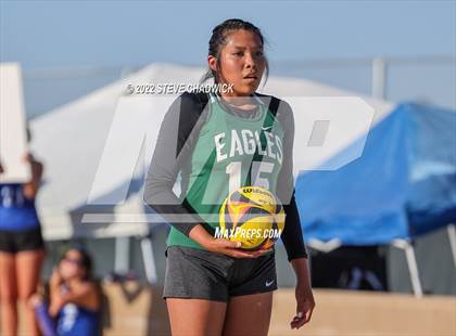 Thumbnail 2 in Gilbert Christian vs Flagstaff @ Casteel (AIA Division II Pairs Semifinals) photogallery.