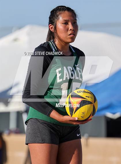 Thumbnail 1 in Gilbert Christian vs Flagstaff @ Casteel (AIA Division II Pairs Semifinals) photogallery.