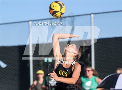 Thumbnail 1 in Gilbert Christian vs Flagstaff @ Casteel (AIA Division II Pairs Semifinals) photogallery.