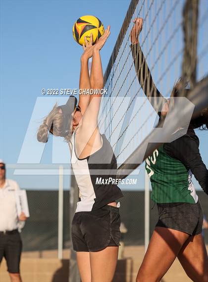 Thumbnail 1 in Gilbert Christian vs Flagstaff @ Casteel (AIA Division II Pairs Semifinals) photogallery.