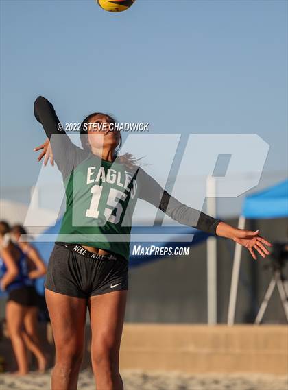 Thumbnail 3 in Gilbert Christian vs Flagstaff @ Casteel (AIA Division II Pairs Semifinals) photogallery.