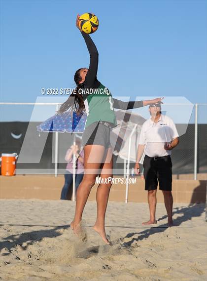 Thumbnail 1 in Gilbert Christian vs Flagstaff @ Casteel (AIA Division II Pairs Semifinals) photogallery.