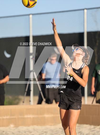 Thumbnail 2 in Gilbert Christian vs Flagstaff @ Casteel (AIA Division II Pairs Semifinals) photogallery.