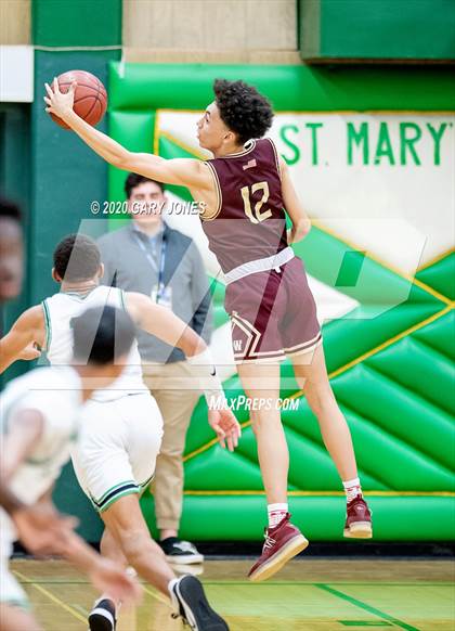 Thumbnail 3 in Whitney vs St. Mary's (CIF D2 NorCal playoffs) photogallery.