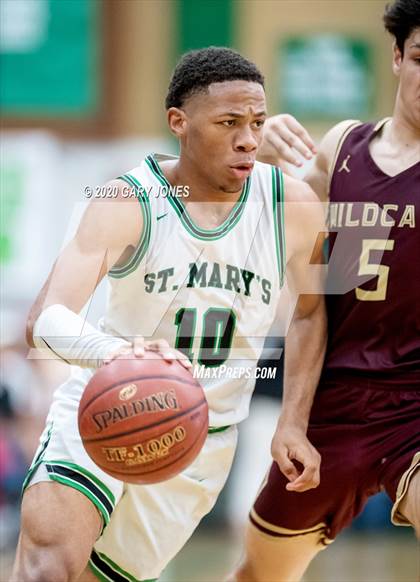 Thumbnail 2 in Whitney vs St. Mary's (CIF D2 NorCal playoffs) photogallery.