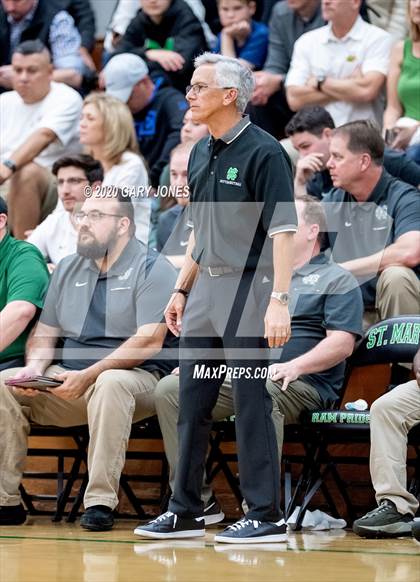Thumbnail 3 in Whitney vs St. Mary's (CIF D2 NorCal playoffs) photogallery.