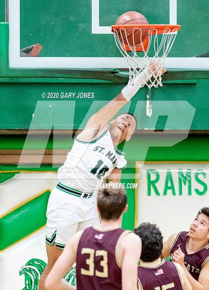 Thumbnail 2 in Whitney vs St. Mary's (CIF D2 NorCal playoffs) photogallery.