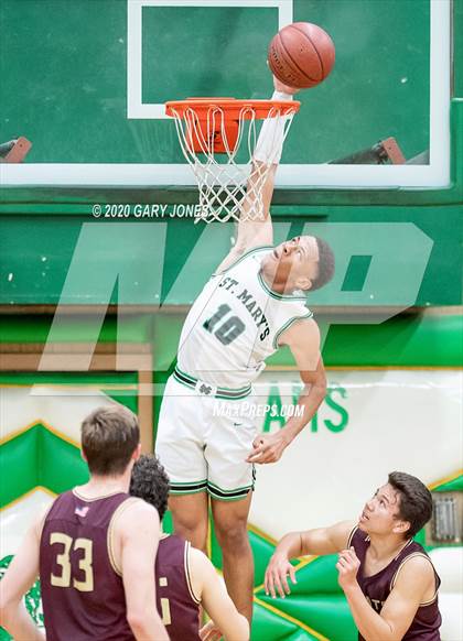 Thumbnail 3 in Whitney vs St. Mary's (CIF D2 NorCal playoffs) photogallery.