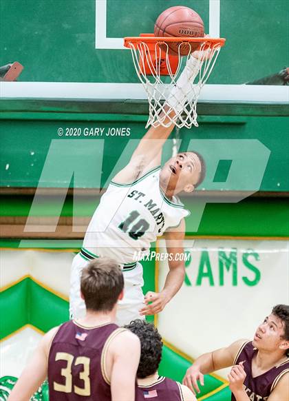 Thumbnail 1 in Whitney vs St. Mary's (CIF D2 NorCal playoffs) photogallery.