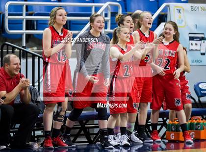 Thumbnail 2 in Lincoln County vs. White Pine (NIAA 2A Final) photogallery.