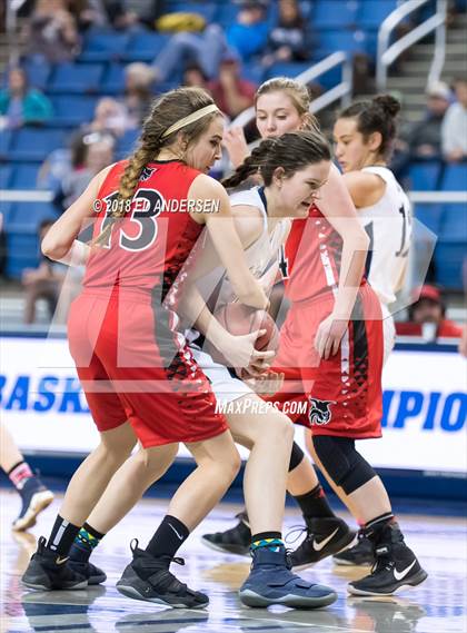 Thumbnail 3 in Lincoln County vs. White Pine (NIAA 2A Final) photogallery.