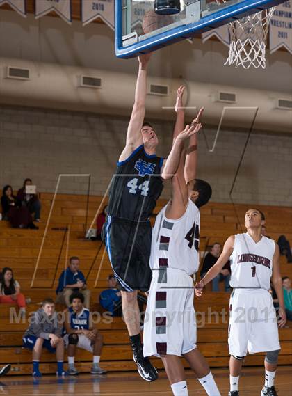 Thumbnail 2 in Rancho Buena Vista vs Saddleback Valley Christian (Torrey Pines Holiday Classic) photogallery.
