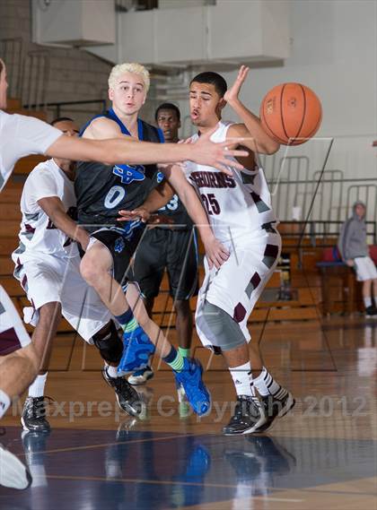 Thumbnail 3 in Rancho Buena Vista vs Saddleback Valley Christian (Torrey Pines Holiday Classic) photogallery.