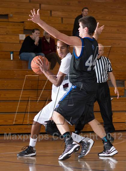 Thumbnail 2 in Rancho Buena Vista vs Saddleback Valley Christian (Torrey Pines Holiday Classic) photogallery.
