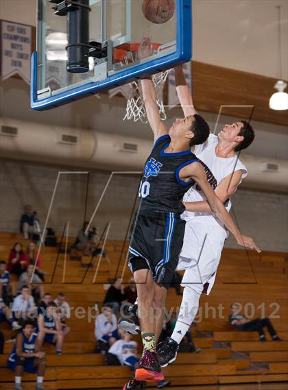 Thumbnail 2 in Rancho Buena Vista vs Saddleback Valley Christian (Torrey Pines Holiday Classic) photogallery.