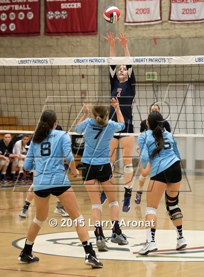 Thumbnail 1 in Liberty vs. Clovis North  photogallery.