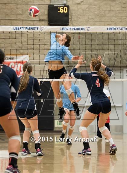 Thumbnail 3 in Liberty vs. Clovis North  photogallery.