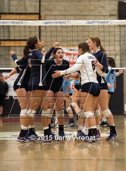 Thumbnail 2 in Liberty vs. Clovis North  photogallery.
