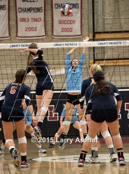 Thumbnail 3 in Liberty vs. Clovis North  photogallery.