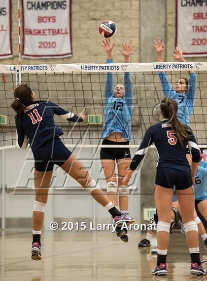 Thumbnail 2 in Liberty vs. Clovis North  photogallery.
