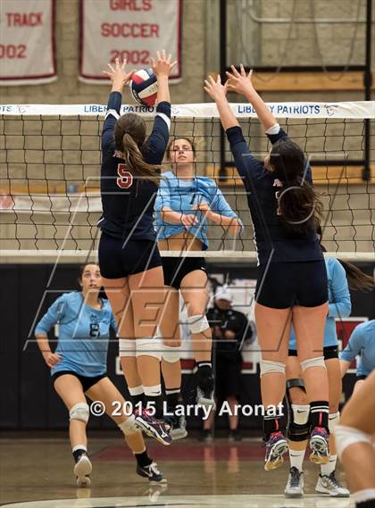 Thumbnail 2 in Liberty vs. Clovis North  photogallery.
