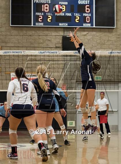 Thumbnail 2 in Liberty vs. Clovis North  photogallery.