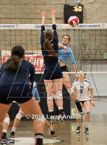 Thumbnail 1 in Liberty vs. Clovis North  photogallery.