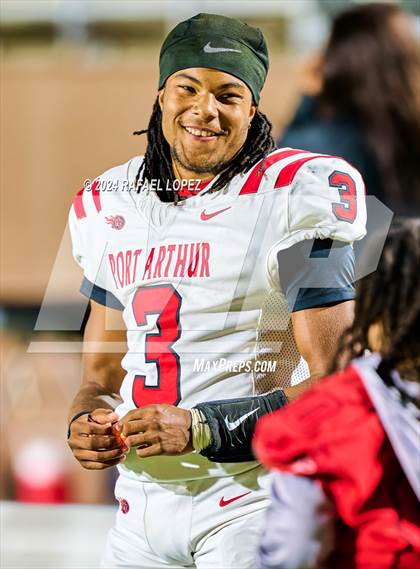 Thumbnail 3 in Port Arthur Memorial vs. Galena Park (UIL 5A D1 Football Bi-District) photogallery.