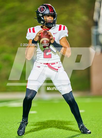 Thumbnail 3 in Port Arthur Memorial vs. Galena Park (UIL 5A D1 Football Bi-District) photogallery.