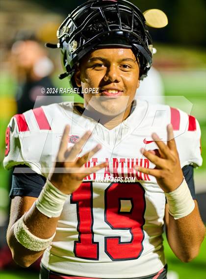 Thumbnail 1 in Port Arthur Memorial vs. Galena Park (UIL 5A D1 Football Bi-District) photogallery.