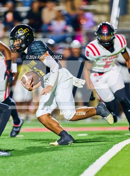 Thumbnail 3 in Port Arthur Memorial vs. Galena Park (UIL 5A D1 Football Bi-District) photogallery.