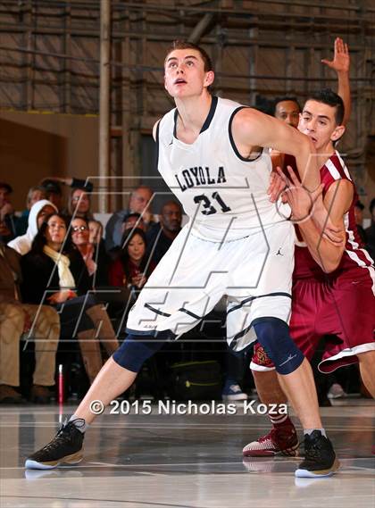 Thumbnail 2 in Cantwell-Sacred Heart vs. Loyola (Jordan Take Flight Challenge) photogallery.