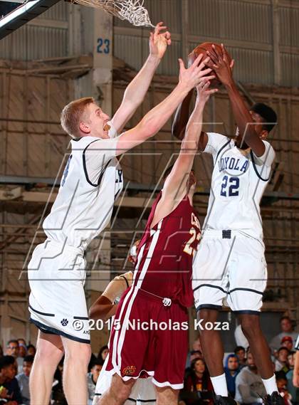 Thumbnail 1 in Cantwell-Sacred Heart vs. Loyola (Jordan Take Flight Challenge) photogallery.