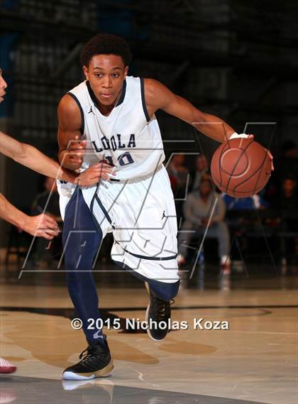 Thumbnail 1 in Cantwell-Sacred Heart vs. Loyola (Jordan Take Flight Challenge) photogallery.