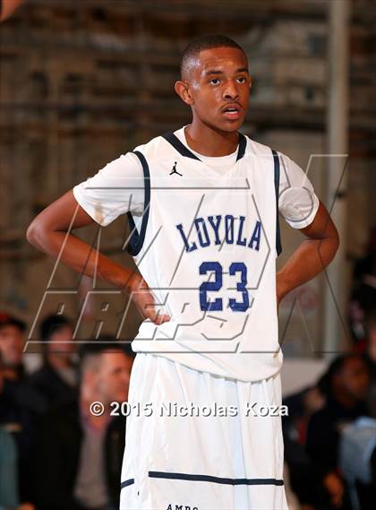 Thumbnail 1 in Cantwell-Sacred Heart vs. Loyola (Jordan Take Flight Challenge) photogallery.